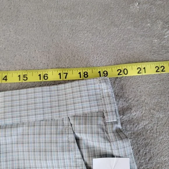 Fairway Outfitters Men's Multicolor  Plaid‎ Chino Casual Golf Shorts Size 38 NWT - Picture 6 of 12